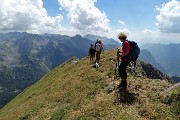 Venina, Masoni, Pes Gerna, tris di cime in cresta da Carona-Rif. Longo il 5 agosto 2017 - FOTOGALLERY
